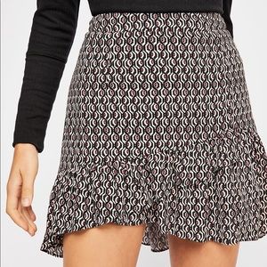Free People Nadia Wrap Skirt